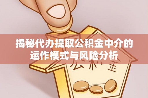 阿巴嘎旗揭秘代办提取公积金中介的运作模式与风险分析
