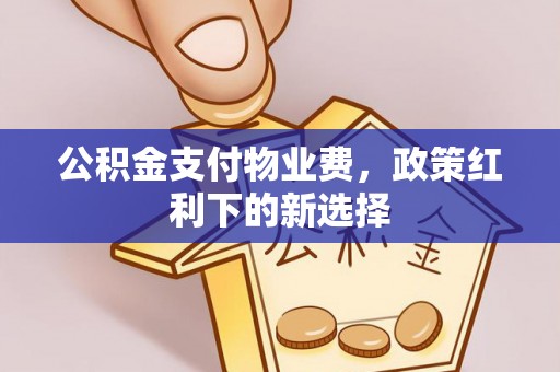 阿巴嘎旗公积金支付物业费，政策红利下的新选择