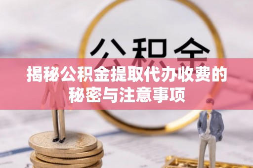 阿巴嘎旗揭秘公积金提取代办收费的秘密与注意事项