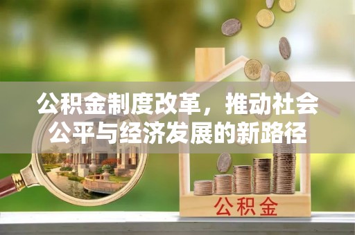 阿巴嘎旗公积金制度改革，推动社会公平与经济发展的新路径