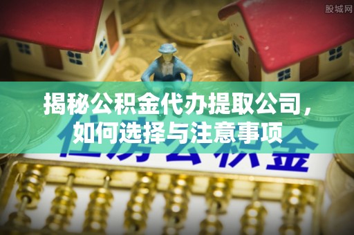 阿巴嘎旗揭秘公积金代办提取公司，如何选择与注意事项