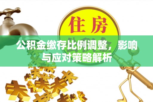 阿巴嘎旗公积金缴存比例调整，影响与应对策略解析
